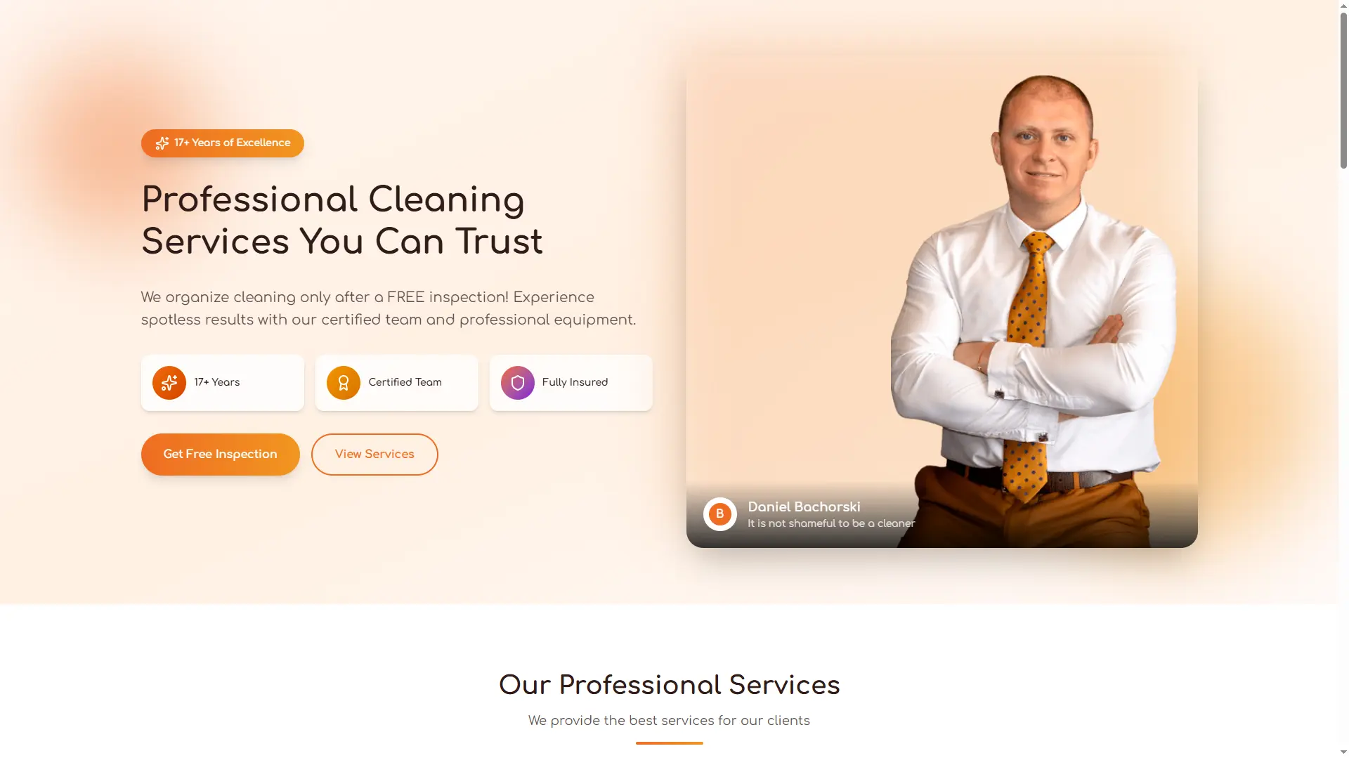 Professional Cleaning