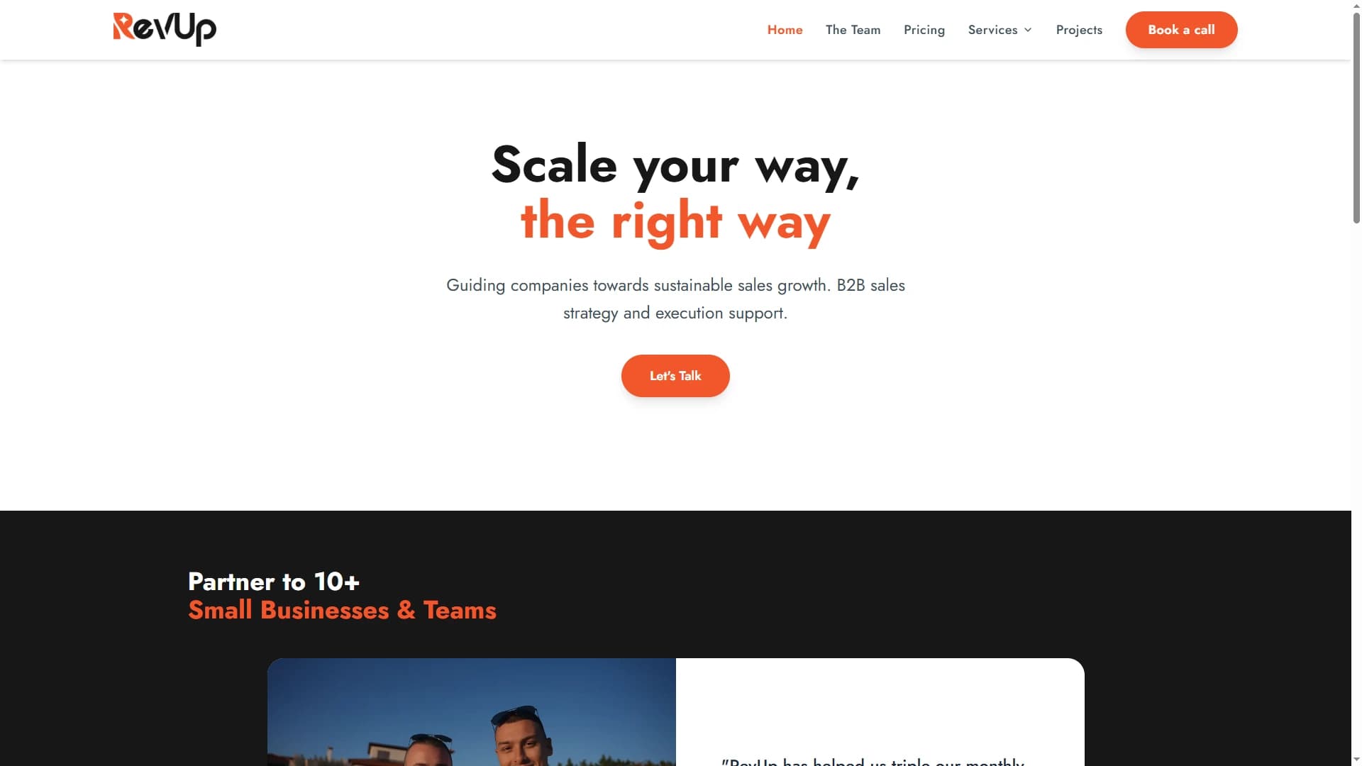 RevUp - Strategic Sales & B2B Growth